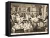 The Small Dining Room at the Hotel Wentworth, Sydney, New South Wales, Australia-null-Framed Stretched Canvas