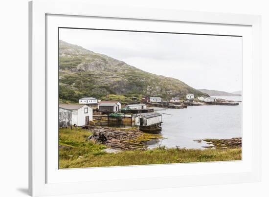 The Small Fishing Village at Cape Charles, Labrador, Canada, North America-Michael Nolan-Framed Photographic Print