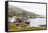 The Small Fishing Village at Cape Charles, Labrador, Canada, North America-Michael Nolan-Framed Stretched Canvas