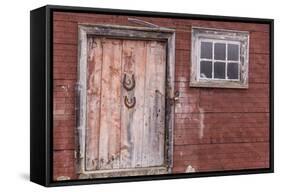 The Small Fishing Village at Cape Charles, Labrador, Canada, North America-Michael-Framed Stretched Canvas