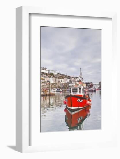 The Small Fishing Village of Mevagissey in Cornwall, England, United Kingdom, Europe-Julian Elliott-Framed Photographic Print