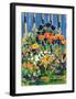 The Small Garden-Anne Marrec-Framed Art Print