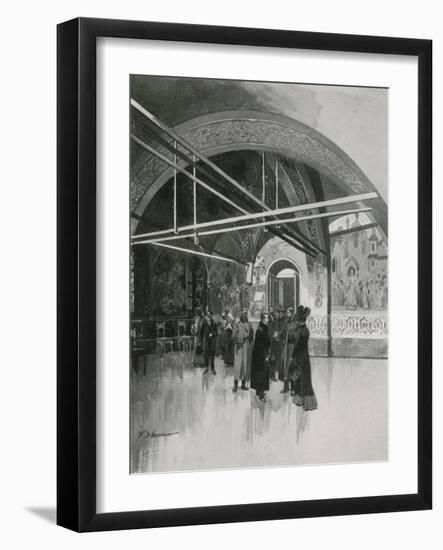 The Small Golden Palata, or Tsaritsa's Hall, in the Kremlin-Frederic De Haenen-Framed Giclee Print