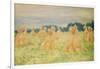 The Small Haystacks, 1887-Claude Monet-Framed Giclee Print