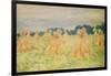 The Small Haystacks, 1887-Claude Monet-Framed Giclee Print