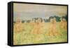 The Small Haystacks, 1887-Claude Monet-Framed Stretched Canvas