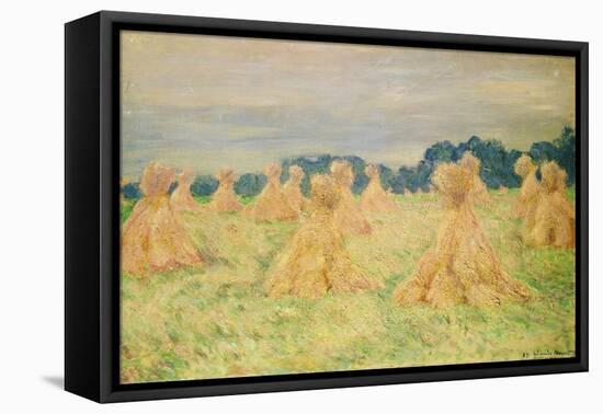 The Small Haystacks, 1887-Claude Monet-Framed Stretched Canvas