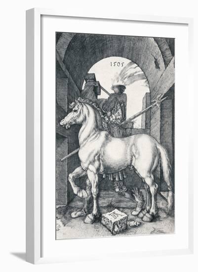 The Small Horse, 1505-Albrecht Dürer-Framed Giclee Print