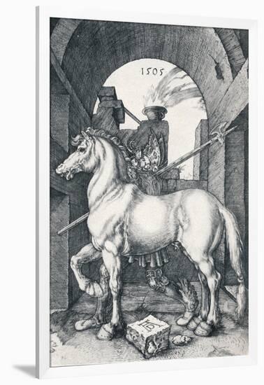 The Small Horse, 1505-Albrecht Dürer-Framed Giclee Print