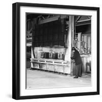 The Small Ingot Furnace, Park Gate Iron and Steel Co, Rotherham, South Yorkshire, 1964-Michael Walters-Framed Photographic Print