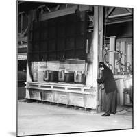 The Small Ingot Furnace, Park Gate Iron and Steel Co, Rotherham, South Yorkshire, 1964-Michael Walters-Mounted Photographic Print
