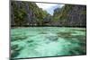 The Small Lagoon Entrance in the Miniloc Island, El Nido, Philippines-smithore-Mounted Photographic Print