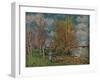 'The Small Meadows in Spring', c1880-1-Alfred Sisley-Framed Giclee Print