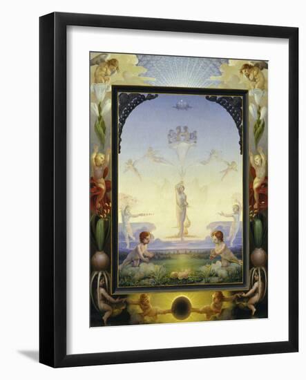 The Small Morning-Philipp Otto Runge-Framed Premium Giclee Print