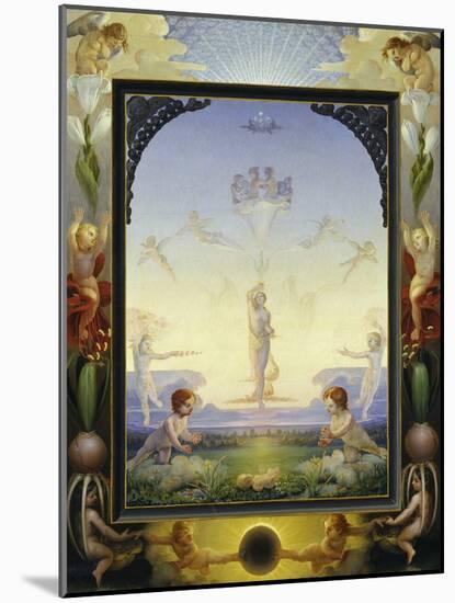 The Small Morning-Philipp Otto Runge-Mounted Premium Giclee Print