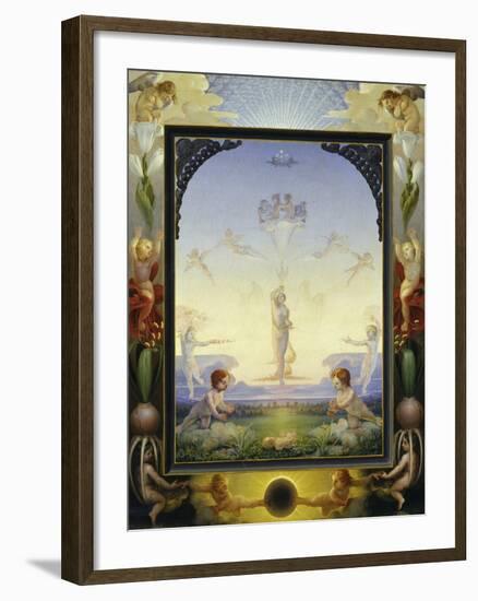 The Small Morning-Philipp Otto Runge-Framed Giclee Print