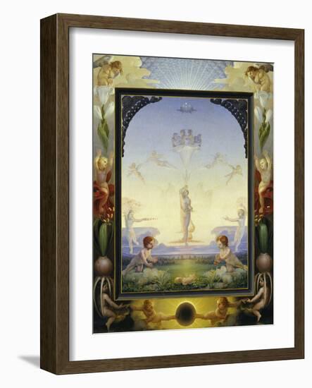 The Small Morning-Philipp Otto Runge-Framed Giclee Print