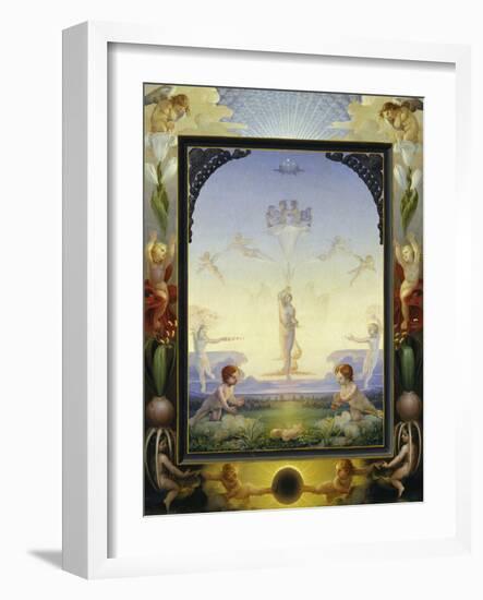 The Small Morning-Philipp Otto Runge-Framed Giclee Print