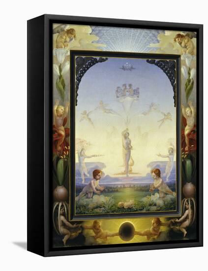 The Small Morning-Philipp Otto Runge-Framed Stretched Canvas