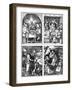 The 'Small Passion' Series, 1509-1511-Albrecht Durer-Framed Giclee Print