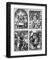 The 'Small Passion' Series, 1509-1511-Albrecht Durer-Framed Giclee Print