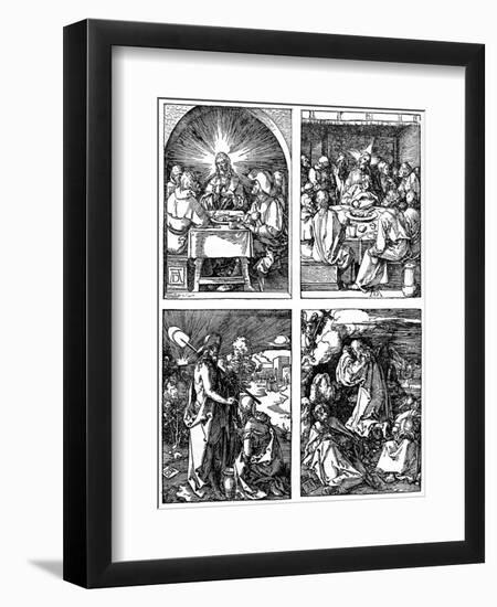 The 'Small Passion' Series, 1509-1511-Albrecht Durer-Framed Giclee Print