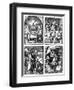 The 'Small Passion' Series, 1509-1511-Albrecht Durer-Framed Giclee Print
