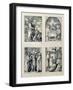 The "Small Passion" Series: (Clockwise), Christ Appears to the Magdalen as a Gardener-Albrecht Dürer-Framed Giclee Print