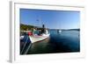 The Small Port and Beach of Posidonio, Samos Island, North Aegean Islands, Greek Islands, Greece-Carlo Morucchio-Framed Photographic Print