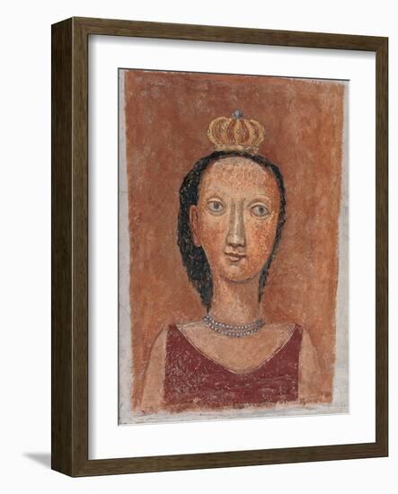 The Small Queen-Massimo Campigli-Framed Giclee Print