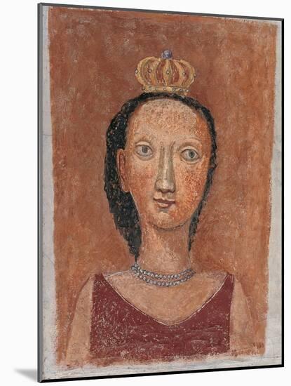 The Small Queen-Massimo Campigli-Mounted Giclee Print