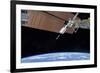 The Small Satellite Orbital Deployer in the Grasp of a Robotic Arm-null-Framed Photographic Print