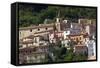 The Small Town of Maratea, on the Tyrrhenian Sea, Basilicata, Italy, Europe-Olivier Goujon-Framed Stretched Canvas