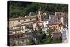 The Small Town of Maratea, on the Tyrrhenian Sea, Basilicata, Italy, Europe-Olivier Goujon-Stretched Canvas