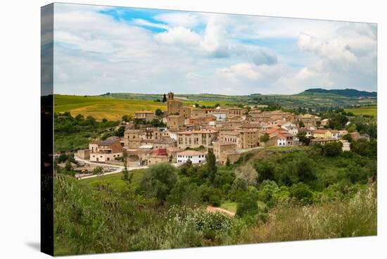 The Small Unspoilt Town of Torres Del Rio, Navarra, Spain, Europe-Martin Child-Stretched Canvas