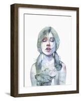 The Smallest Thing of the Universe-Agnes Cecile-Framed Art Print