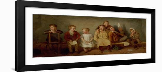 The Smile, 1842-Thomas Webster-Framed Giclee Print