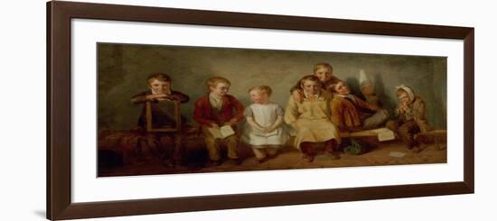 The Smile, 1842-Thomas Webster-Framed Giclee Print