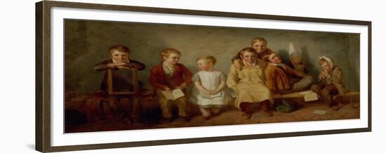 The Smile, 1842-Thomas Webster-Framed Giclee Print