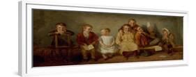 The Smile, 1842-Thomas Webster-Framed Giclee Print