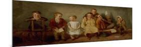 The Smile, 1842-Thomas Webster-Mounted Giclee Print