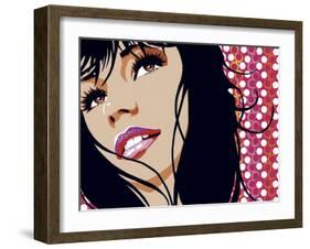 The Smile-Mandy Reinmuth-Framed Art Print