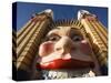 The Smiling Face Entrance to Luna Park at Lavendar Bay on Sydney North Shore, Australia-Andrew Watson-Stretched Canvas