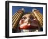 The Smiling Face Entrance to Luna Park at Lavendar Bay on Sydney North Shore, Australia-Andrew Watson-Framed Photographic Print