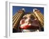 The Smiling Face Entrance to Luna Park at Lavendar Bay on Sydney North Shore, Australia-Andrew Watson-Framed Photographic Print