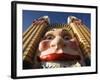 The Smiling Face Entrance to Luna Park at Lavendar Bay on Sydney North Shore, Australia-Andrew Watson-Framed Photographic Print