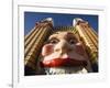 The Smiling Face Entrance to Luna Park at Lavendar Bay on Sydney North Shore, Australia-Andrew Watson-Framed Photographic Print