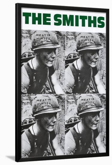 The Smiths- Meat Is Murder-null-Lamina Framed Poster