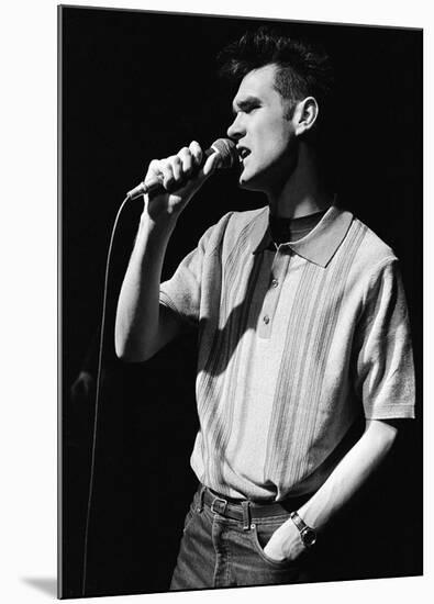 The Smiths- Morrissey- London 1984-null-Mounted Poster