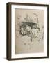 The Smiths Yard, 1895-James Abbott McNeill Whistler-Framed Giclee Print